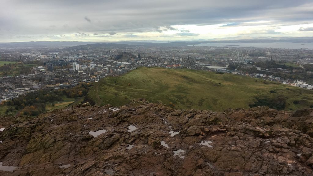 Views from Arthur's Seat, Edinburgh