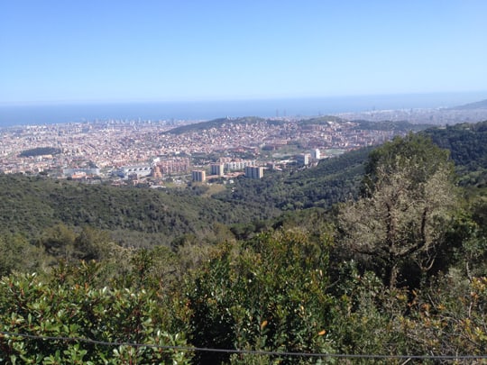 Beautiful National Park in Barcelona