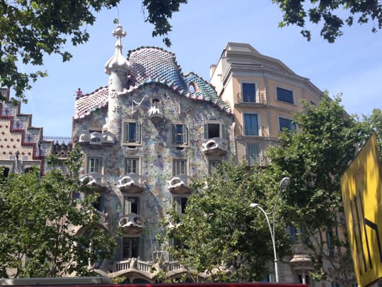 Buildings in Barcelona