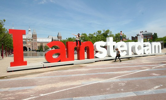 Amsterdam sign