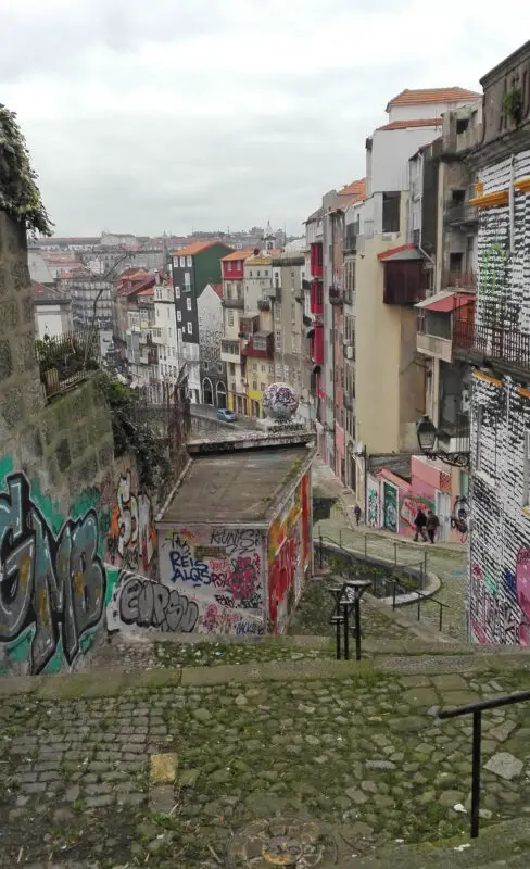 Neglected streets of Porto