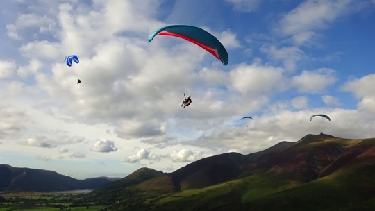 paragliding