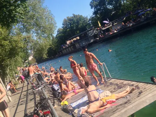 River Float Zurich