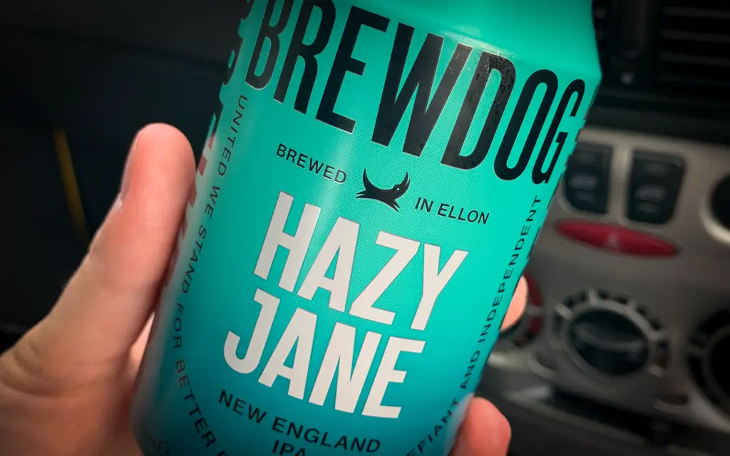 Hazy Jane can by Brewdog