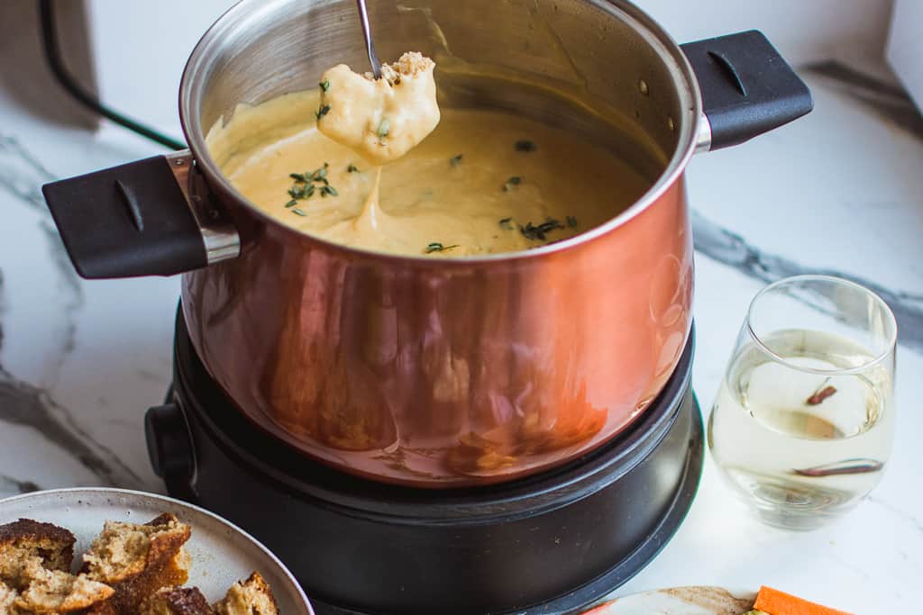 Cheese fondue