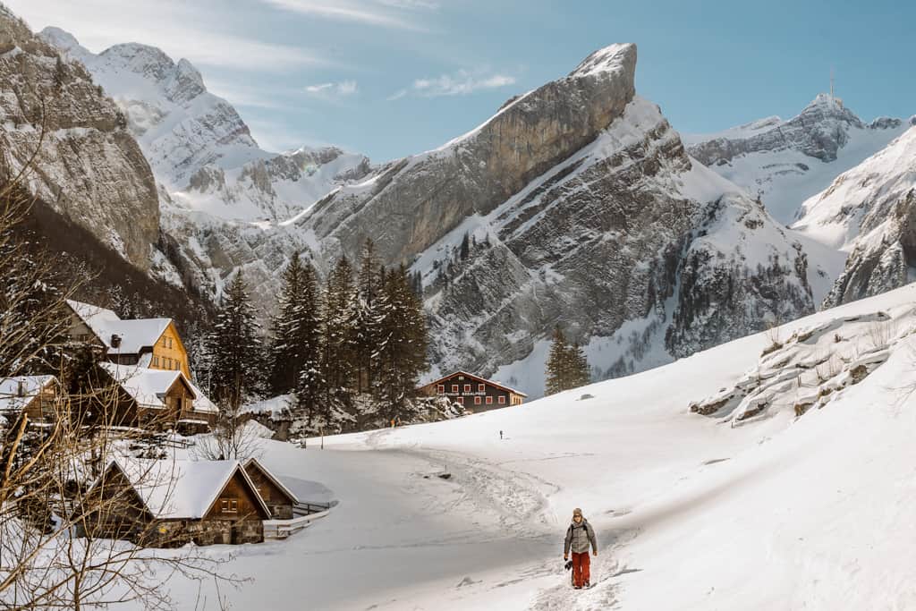 Switzerland in winter