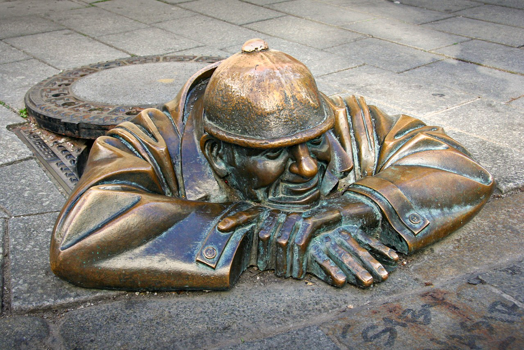 Statues in Bratislava