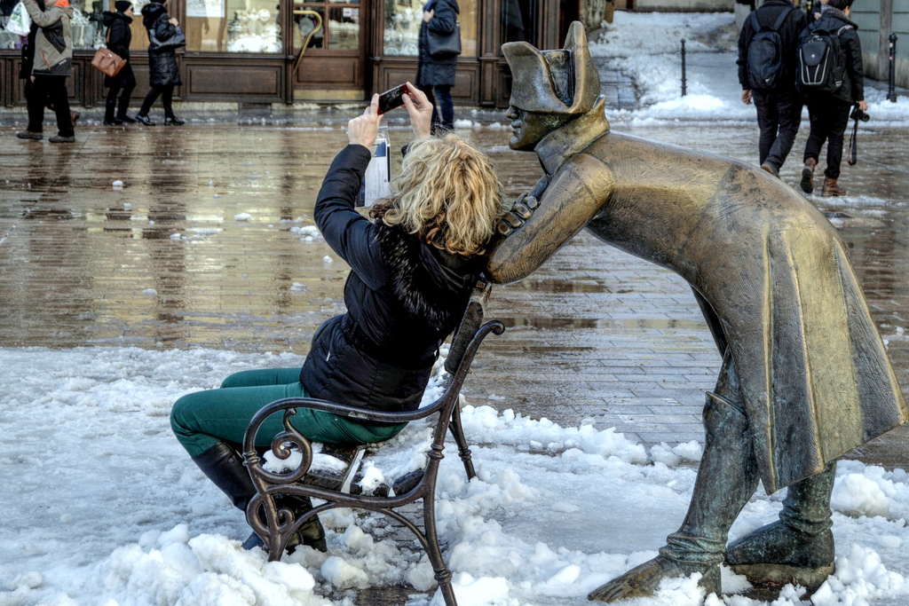 Selfies in Bratislava