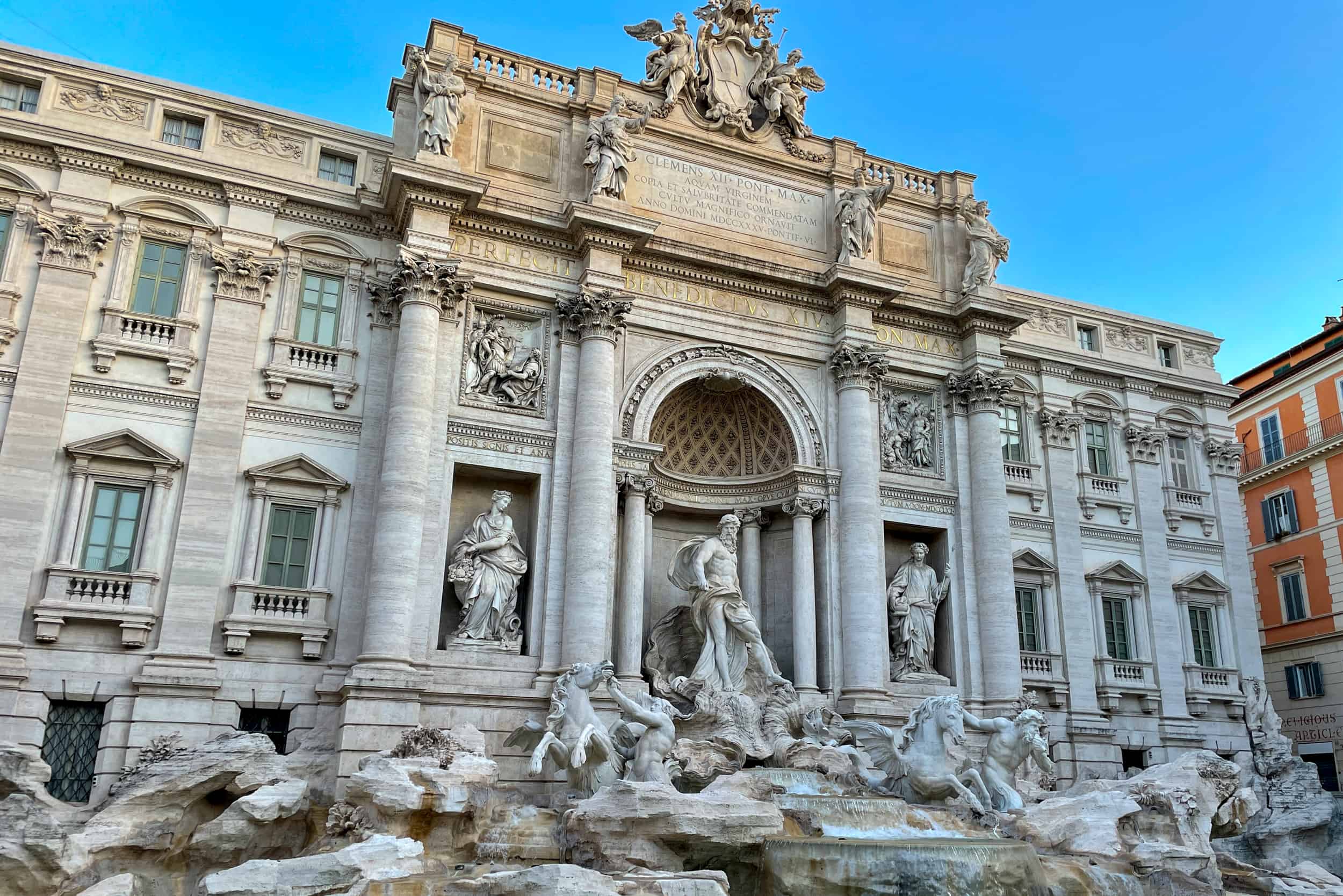 Rome Trevi Fountain