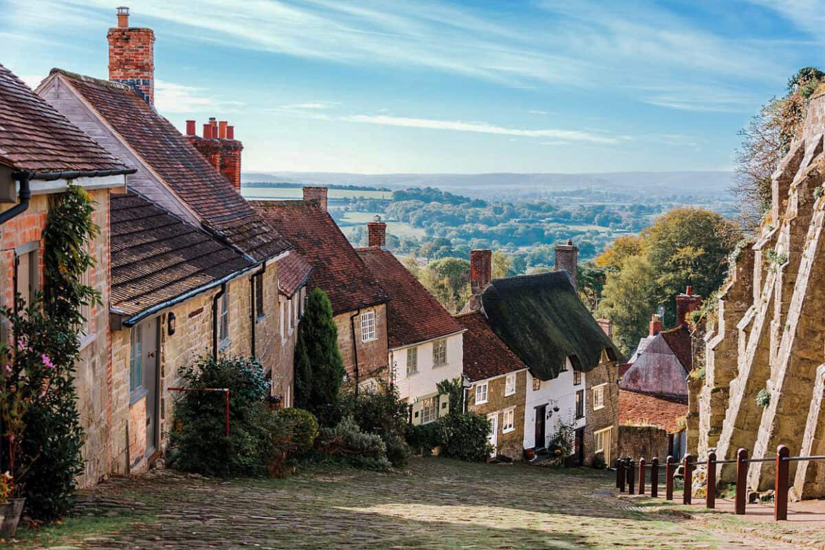 Quaint English village