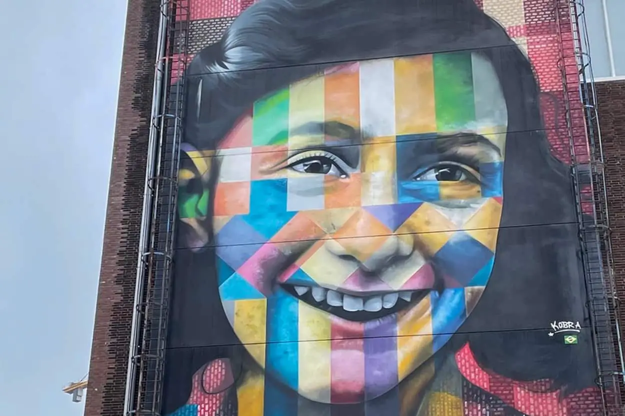 Anne Frank mural