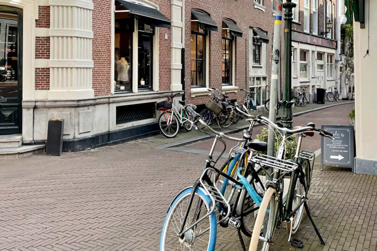 Haarlem with bikes