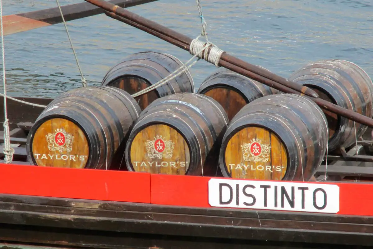 Barrels of Port Wine