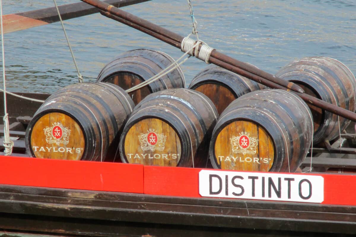 Barrels of Port Wine