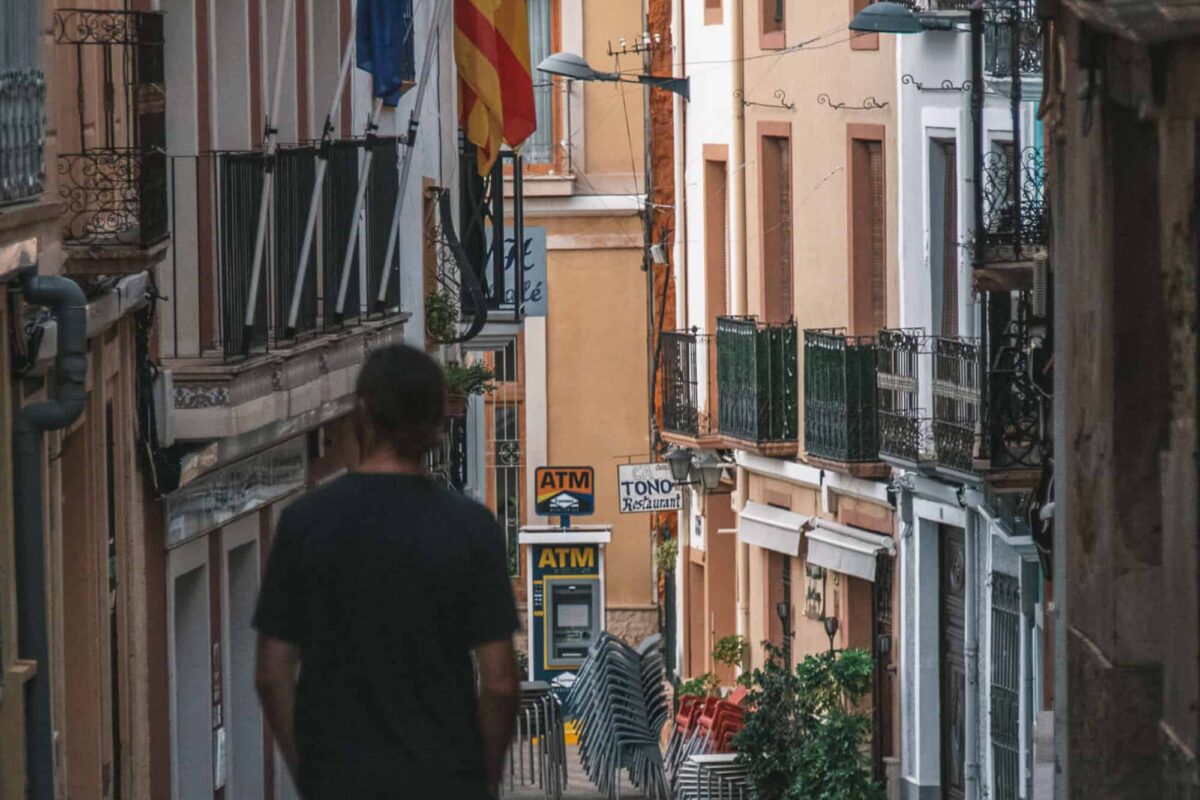 Old Town streets Costa Blanca