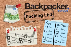 Europe Packing List