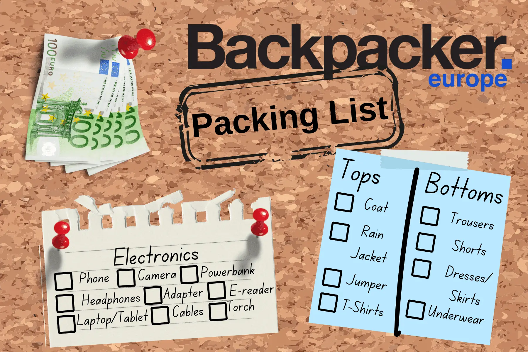 Backpacking Europe Packing List — Travel Europe Packing Guide (2023)