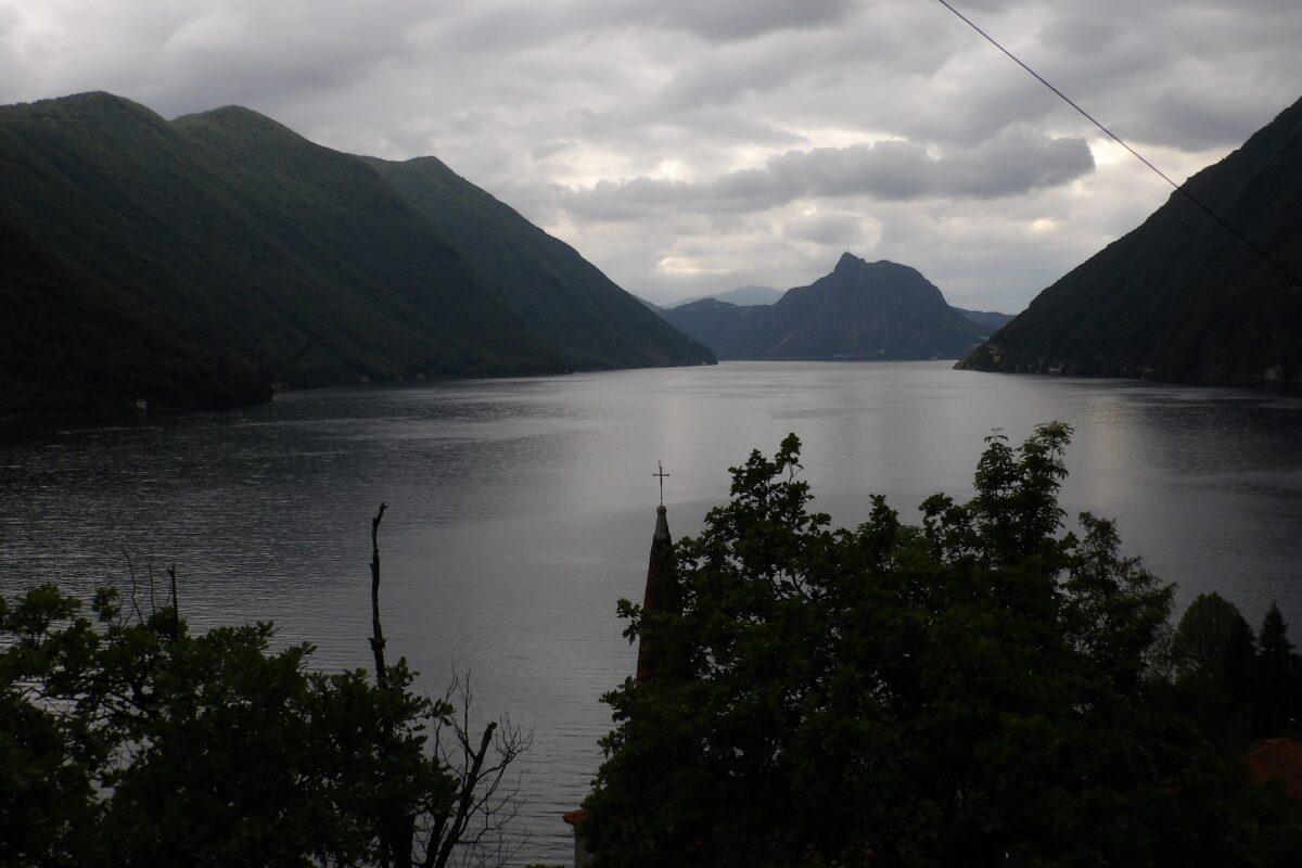 Lake Lugano, Switzerland