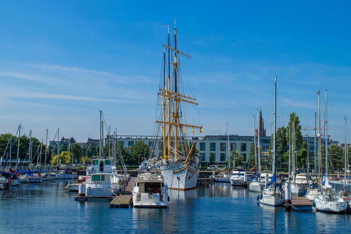 Museum-ship, the barquentine Mercator