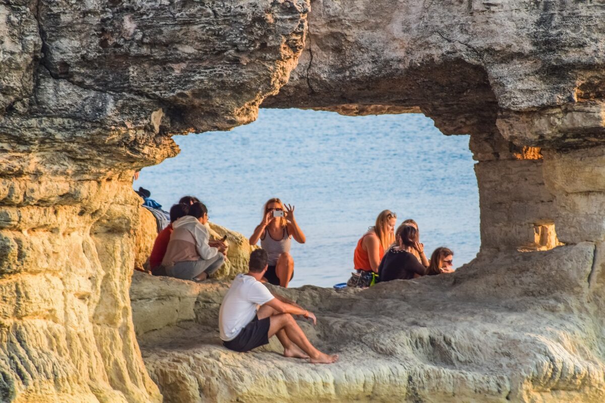 Rock formation in Cyprus