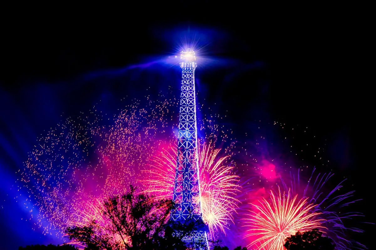 New Year eve, Paris