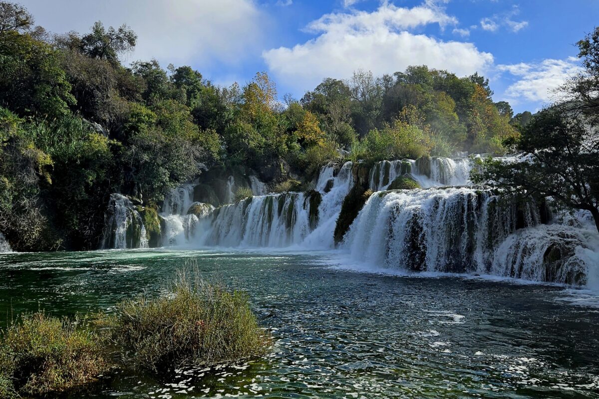 Waterfalls at Krka National Park, Croatia