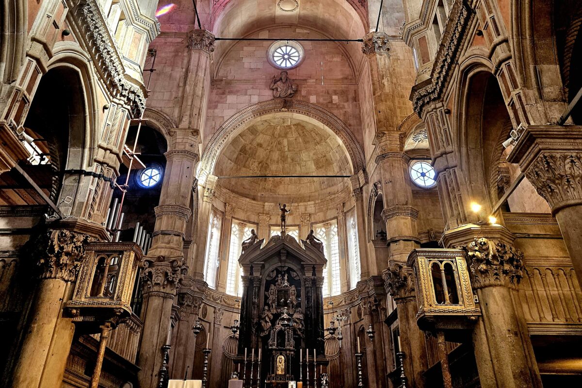 View inside St James Cathedral