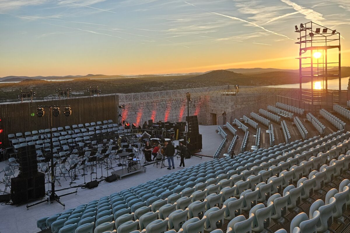 Stage at St Michael's Fortress